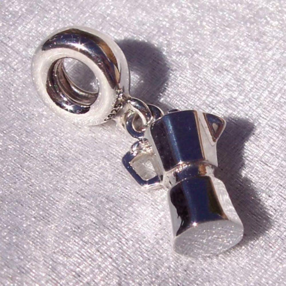 Coffee Lovers, Pandora, Bracelet Charm, RETIRED